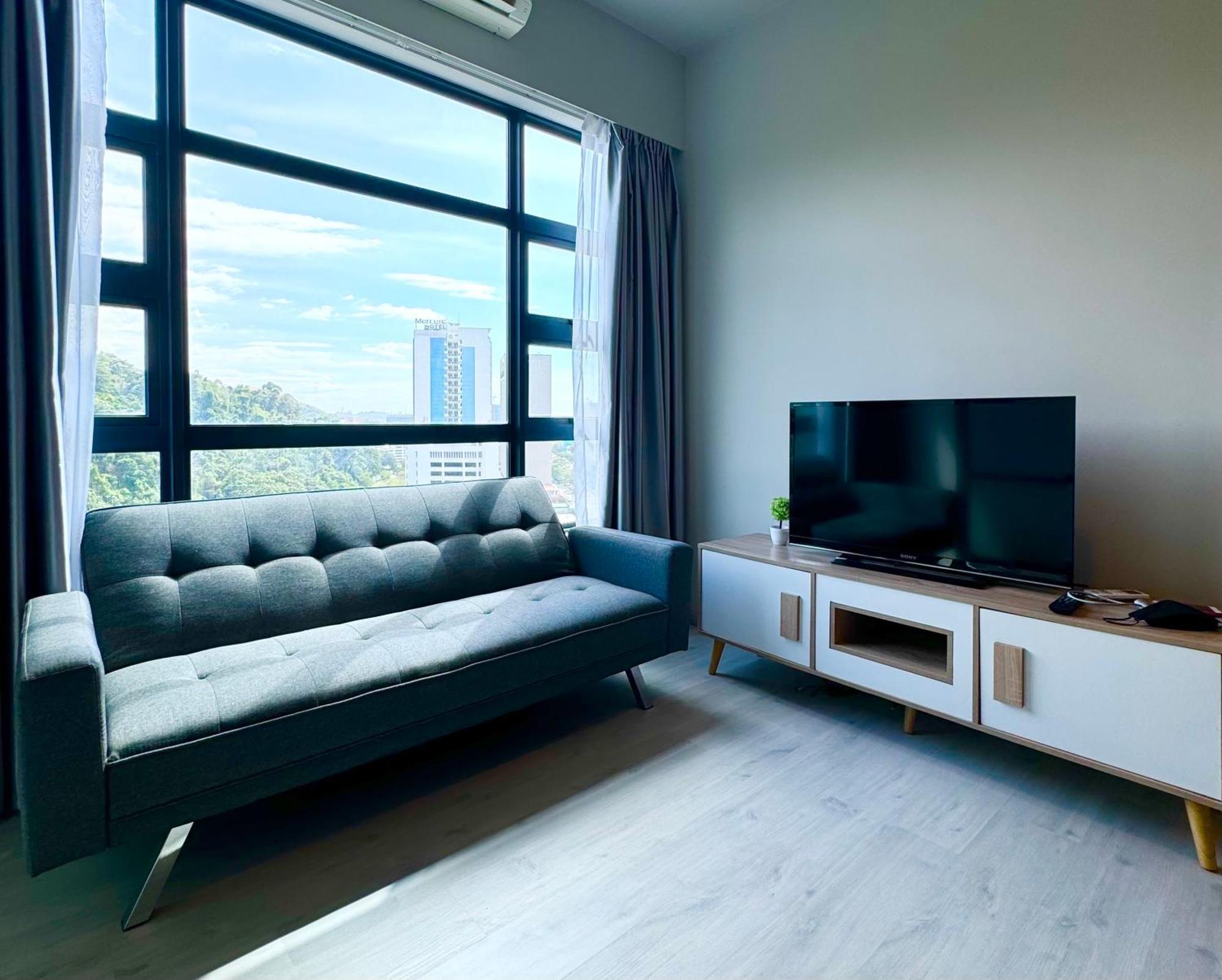 Sunset Seaview Vacation Condos @ Jesselton Quay Kota Kinabalu Zimmer foto