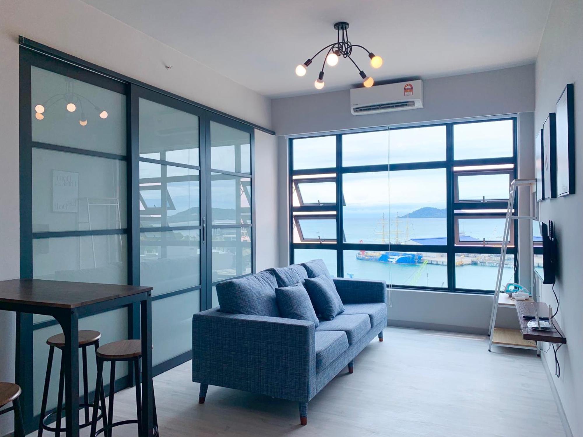 Sunset Seaview Vacation Condos @ Jesselton Quay Kota Kinabalu Zimmer foto