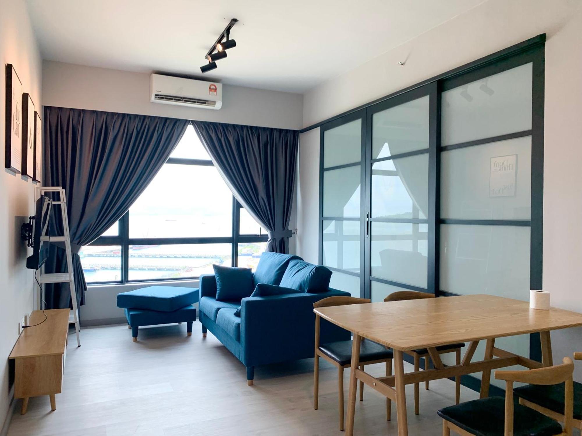 Sunset Seaview Vacation Condos @ Jesselton Quay Kota Kinabalu Zimmer foto