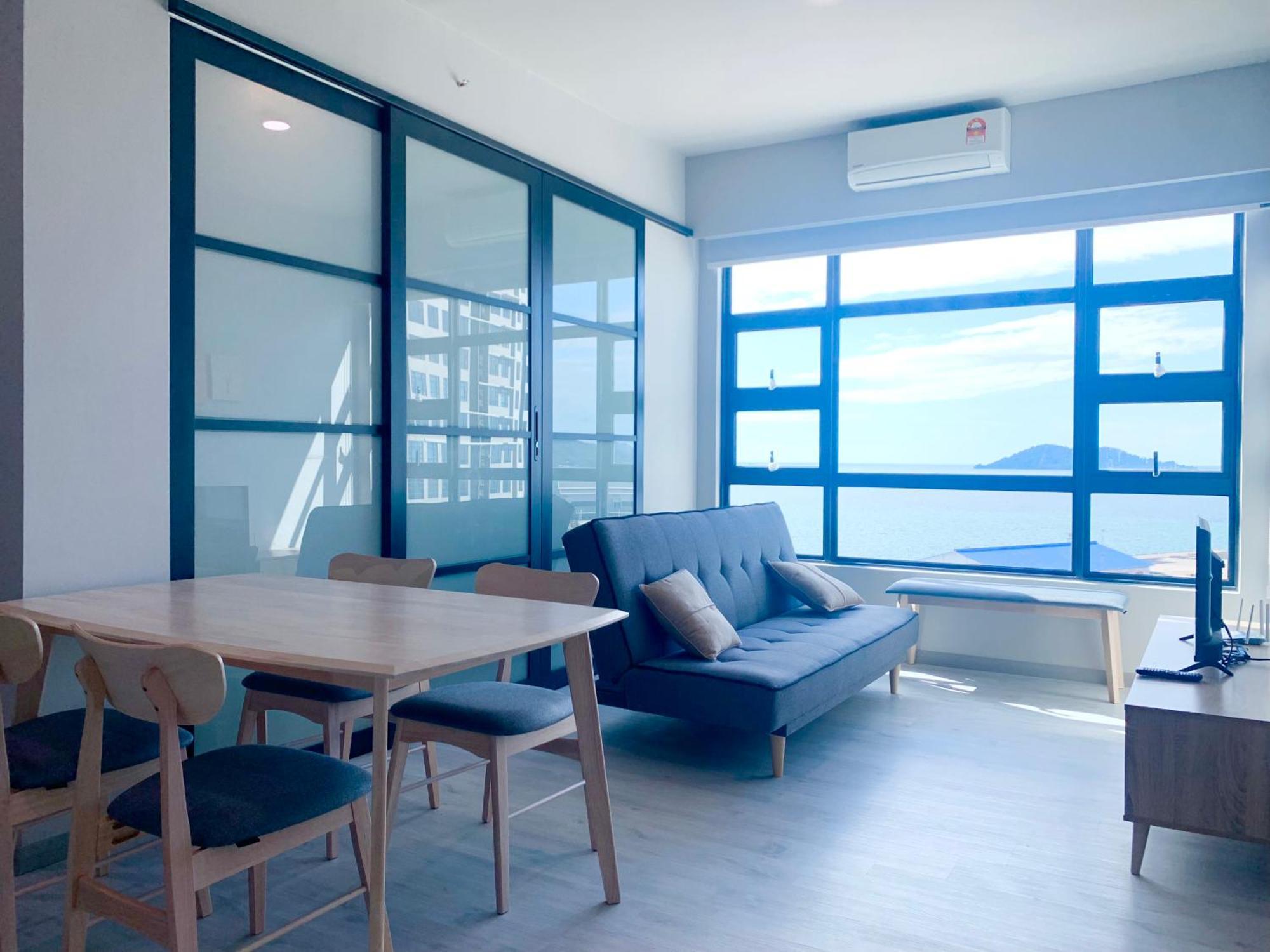 Sunset Seaview Vacation Condos @ Jesselton Quay Kota Kinabalu Zimmer foto