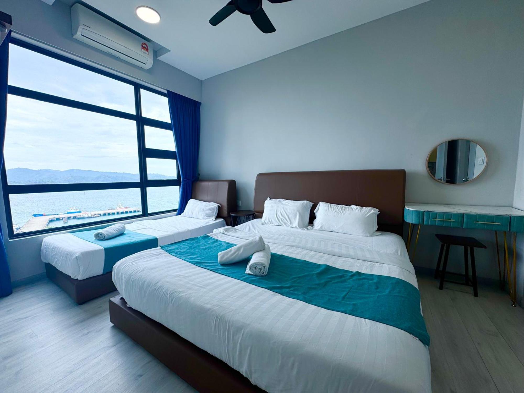 Sunset Seaview Vacation Condos @ Jesselton Quay Kota Kinabalu Exterior foto