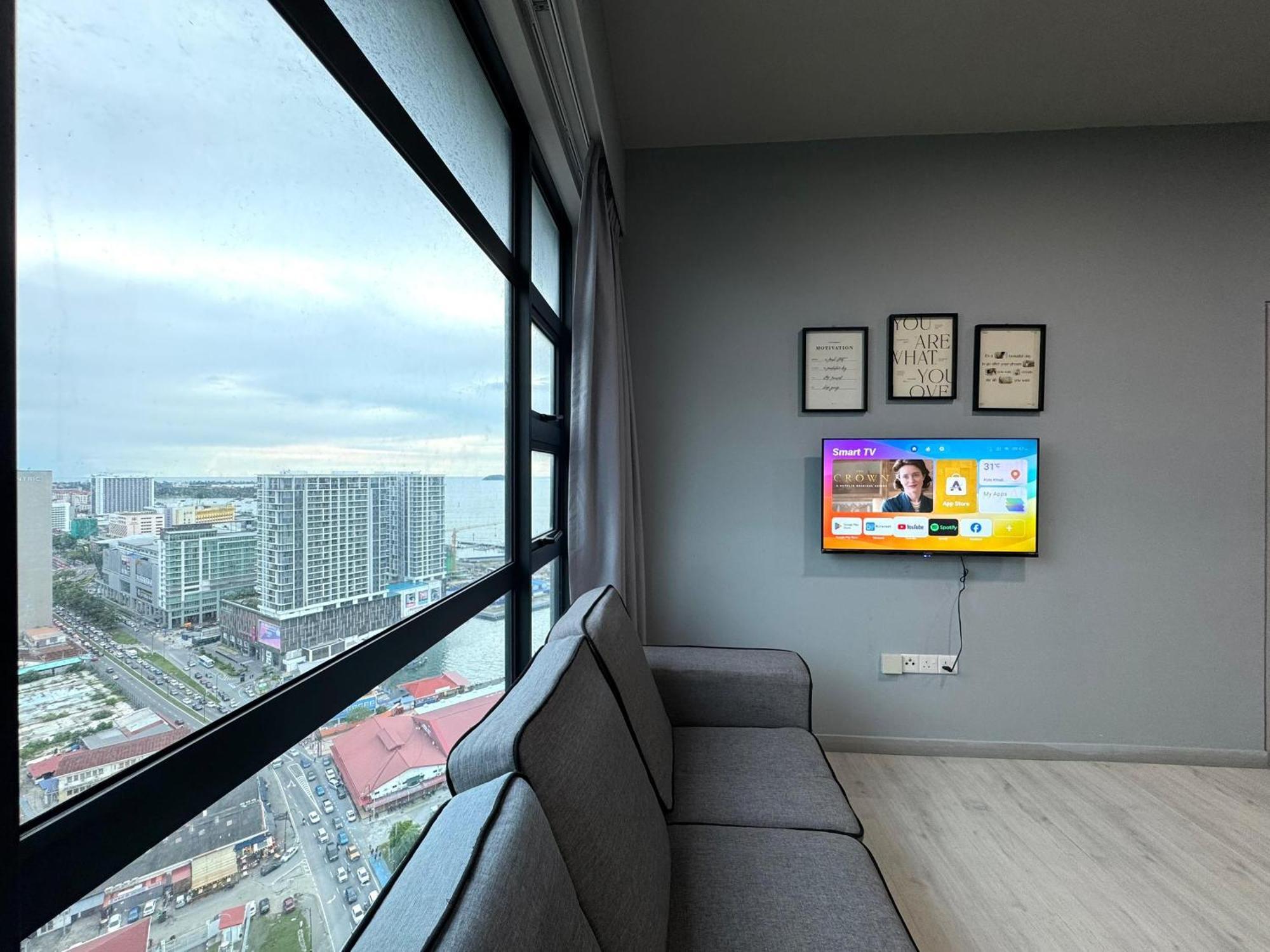 Sunset Seaview Vacation Condos @ Jesselton Quay Kota Kinabalu Exterior foto