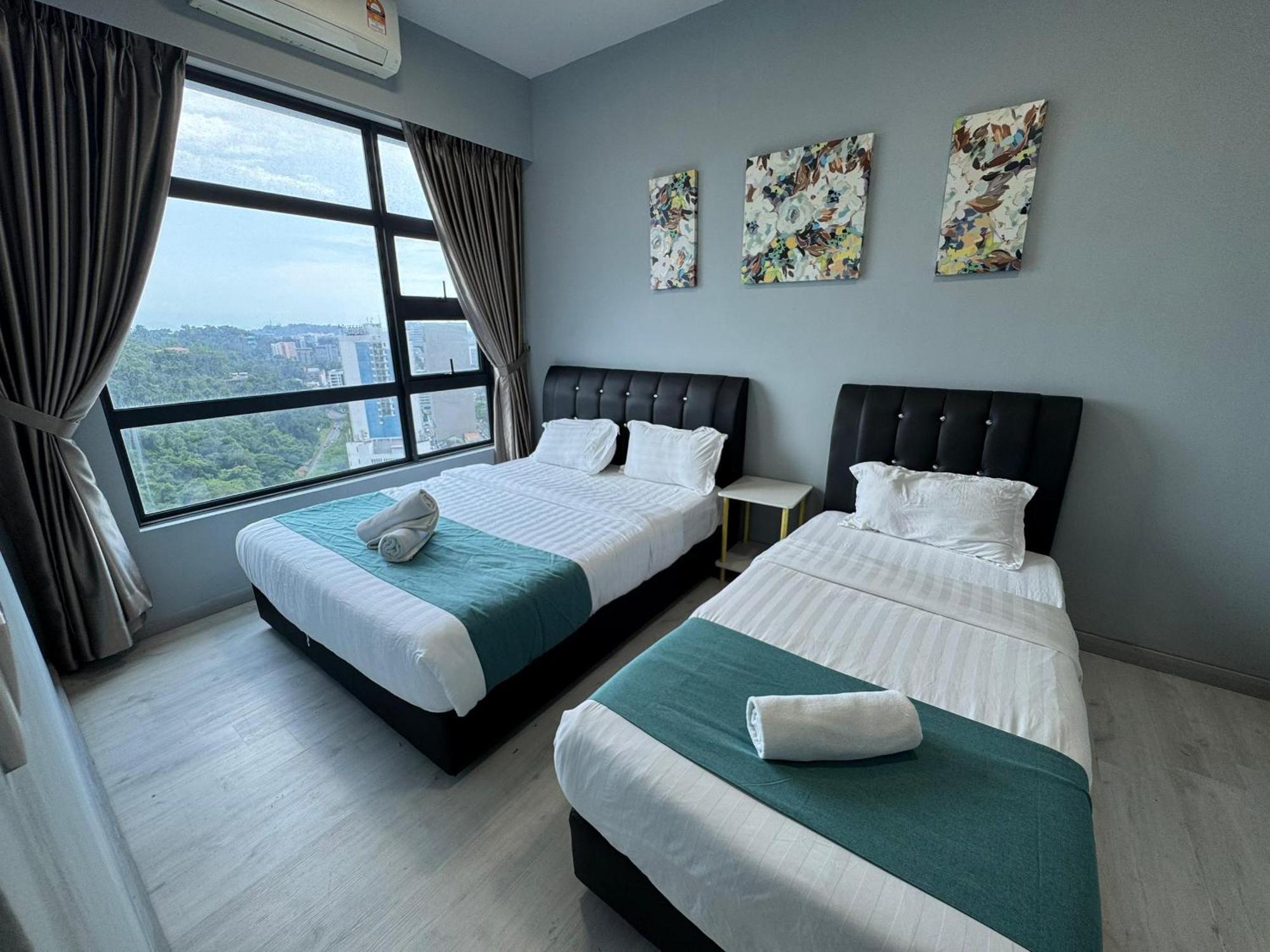 Sunset Seaview Vacation Condos @ Jesselton Quay Kota Kinabalu Exterior foto